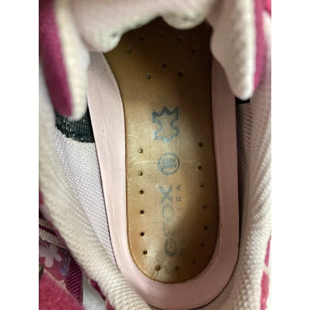 Girls Geox Respira Sneaker‎ Pink 4
